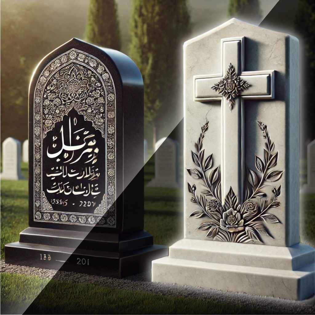 مقایسه سنگ قبر گرانیت ایرانی و خارجی - تصویر 1