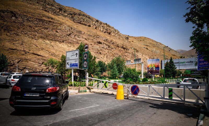 بسته ‌بودن جاده چالوس تا چهارشنبه