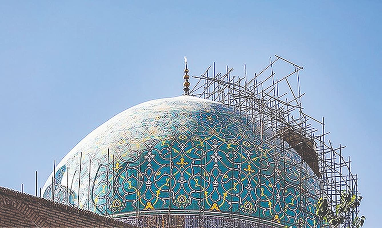 آغاز عملیات مرمت مسجد جامع اصفهان آغاز عملیات مرمت مسجد جامع اصفهان