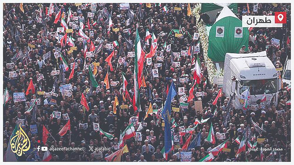 بزرگ‌ترین مراسم دهه‌های اخیر در تهران برگزار شد