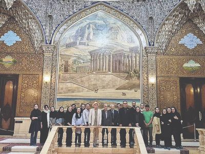 هنر خاتم‌کاری کاخ مرمر بررسی شد