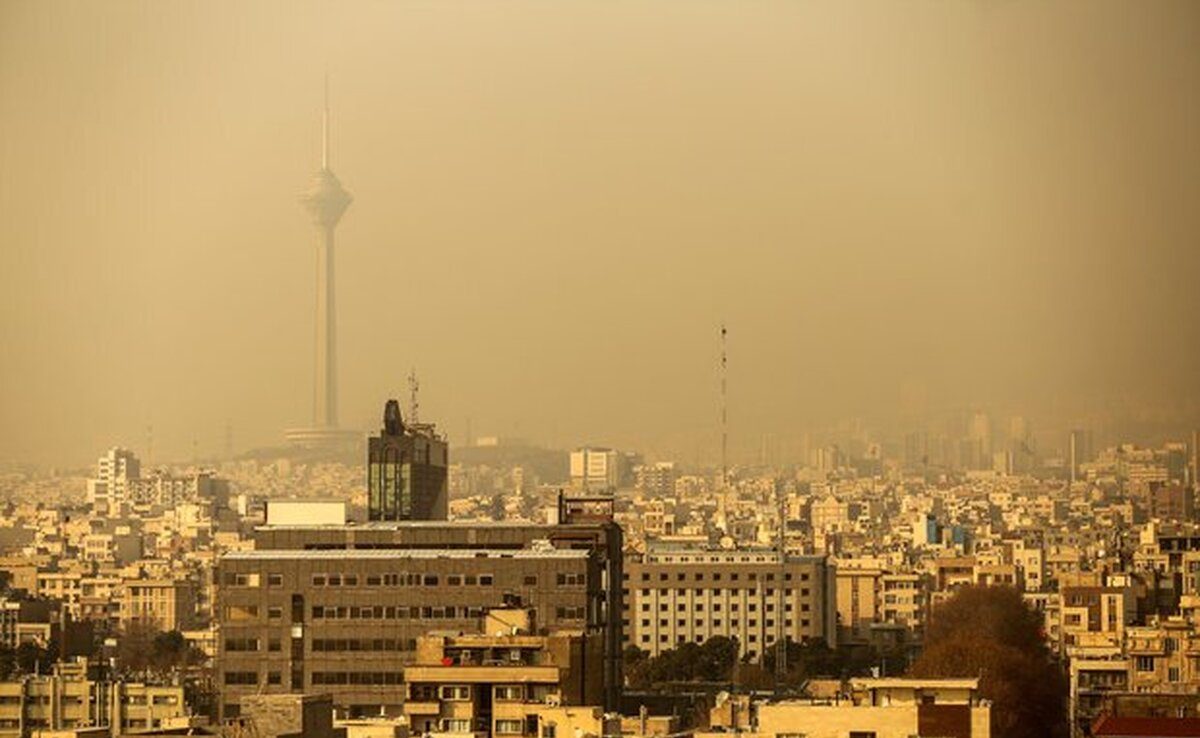 تهران دوباره نارنجی شد؛ هوای پایتخت برای گروههای حساس ناسالم است تهران دوباره نارنجی شد؛ هوای پایتخت برای گروههای حساس ناسالم است