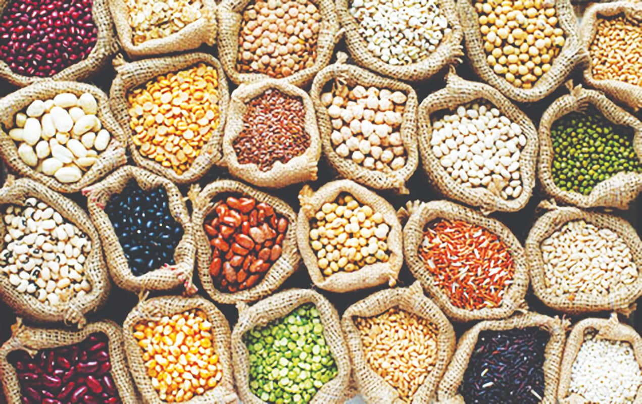 حبوبات در دیگ گرانی