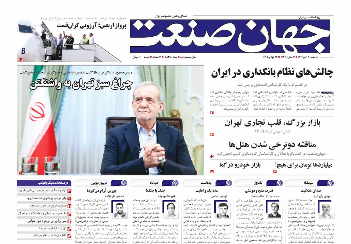 چالشهای نظام بانکداری در ایران