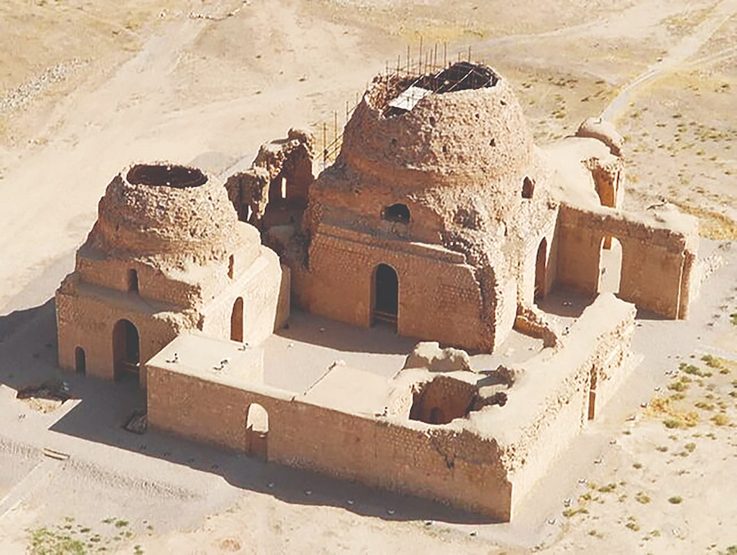 آغاز فاز جدید مرمت کاخ ساسانی سروستان آغاز فاز جدید مرمت کاخ ساسانی سروستان