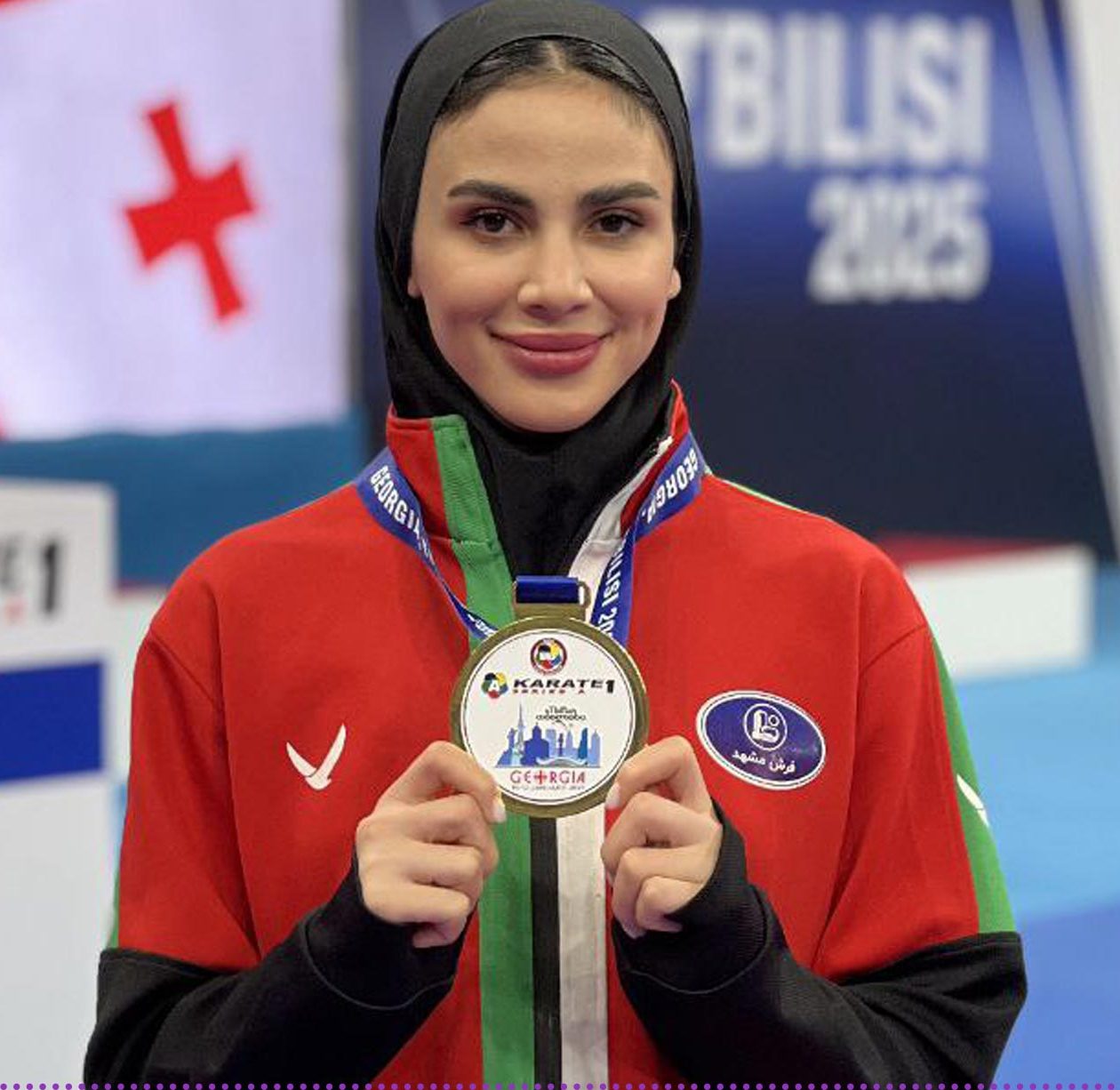 سارا بهمنیار با شکست ۵ رقیب جهانی، ایران را صاحب اولین طلای چنگدو کرد
