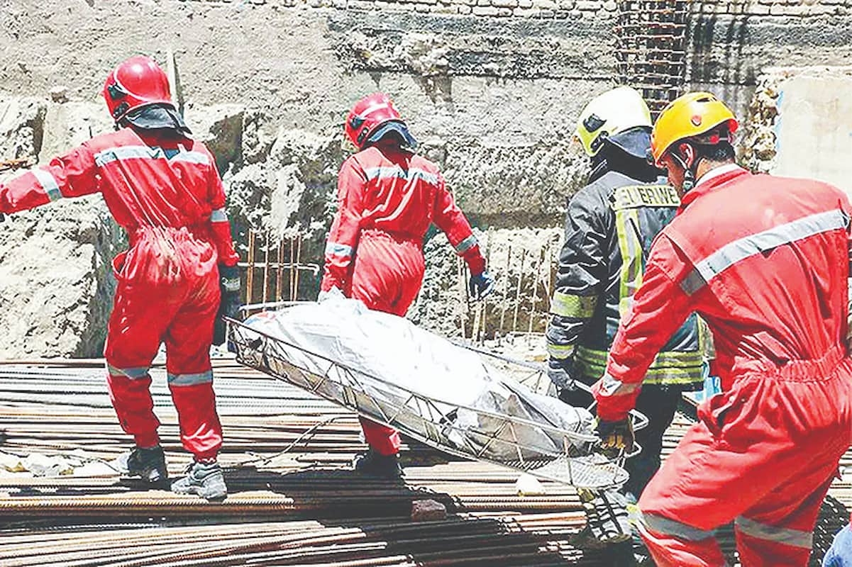 جان‌باختن حدود ۲‌هزار نفر بر اثر حوادث محیط‌های کاری