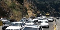 ترافیک سنگین اما روان در محور رشت به قزوین؛ آخرین روز تعطیلات!