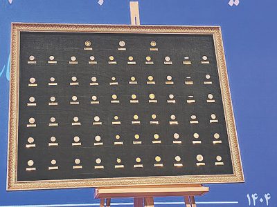 سکه‌های تاریخی در موزه آستان قدس به نمایش در می‌آید
