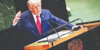 لفاظی‌های ترامپ علیه ایران در سازمان ملل