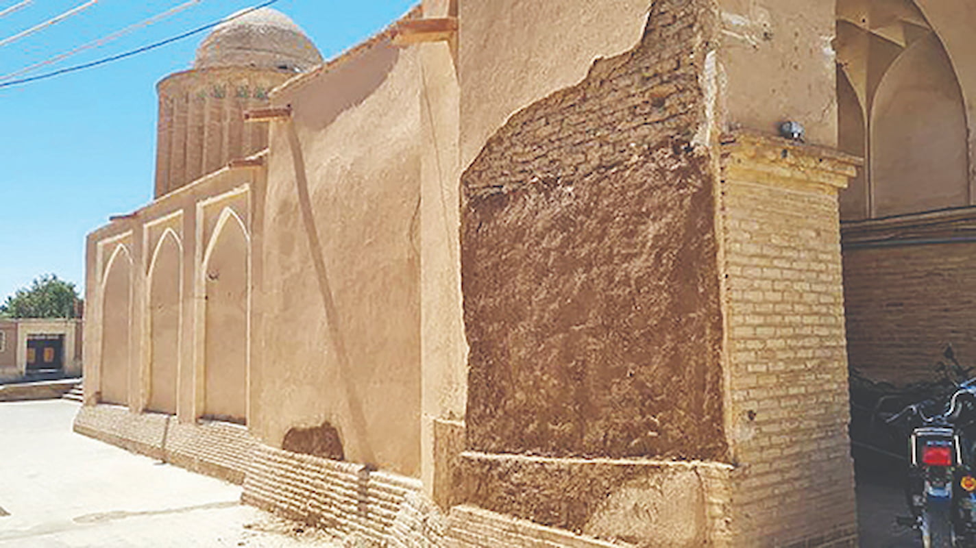 مرمت مسجد جامع بسطام و حمام تاریخی بیارجمند