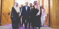 گفت‌وگوهای لاریجانی با ولیعهد و وزیر دفاع عربستان