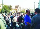 تجمع بازنشستگان فولاد مقابل ساختمان مجلس تجمع بازنشستگان فولاد مقابل ساختمان مجلس