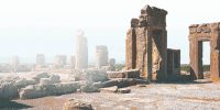 خطر توسعه شهری در ایستگاه تخت‌جمشید