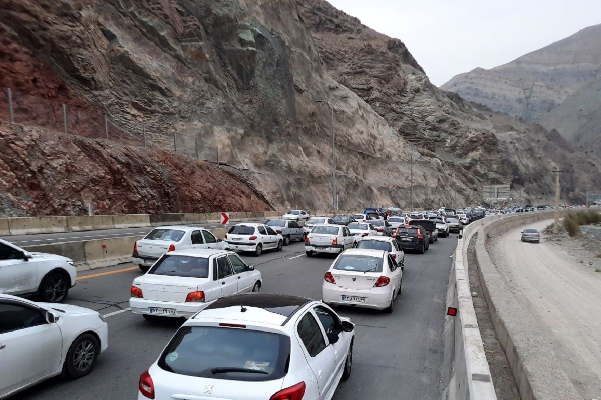 پلیس راه مازندران: محور کندوان به علت ازدحام خودروها یکطرفه شد پلیس راه مازندران: محور کندوان به علت ازدحام خودروها یکطرفه شد