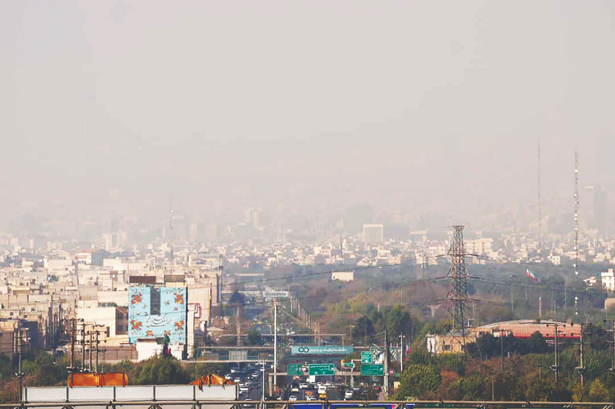 آسمان در تسخیر آلودگی