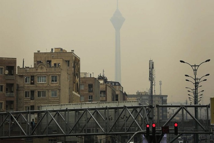 هوای تهران آلوده شد