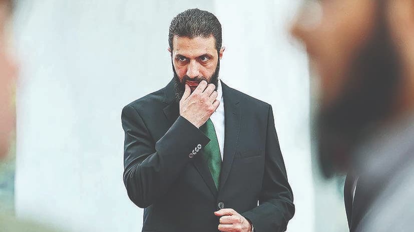 احمد‌الشرع در راه کاخ سفید