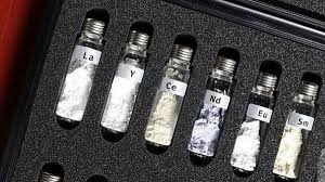 افزایش صادرات عناصر خاکی کمیاب چین