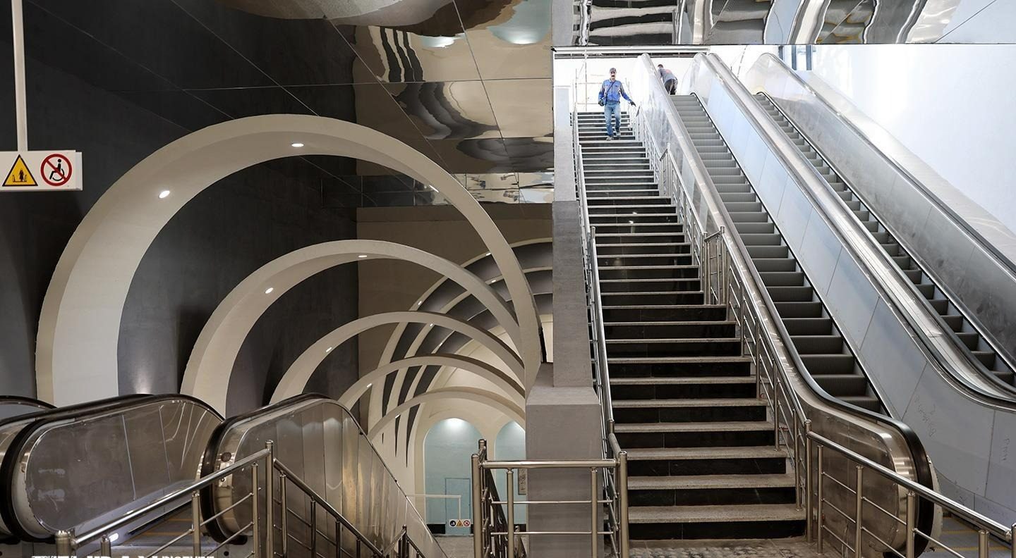 ایستگاه مریم مقدس(س) با ۱۲ پله‌برقی و یک ورودی جدید آماده استفاده شهروندان شد