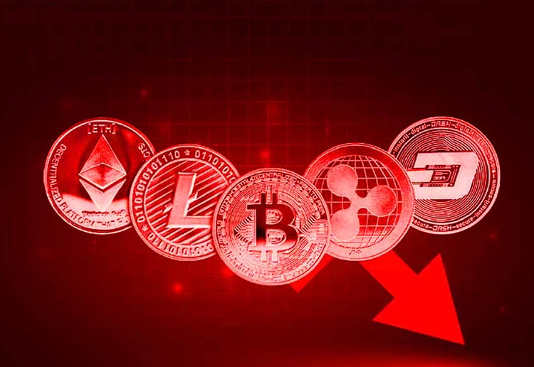 بازار کریپتو ریخت؛ سقوط قیمت بیت‌کوین و اتریوم