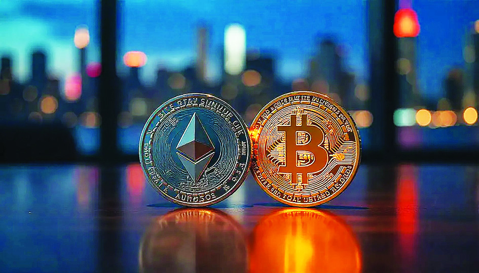 تقاضای بیت‌کوین و اتریوم کاهش یافت
