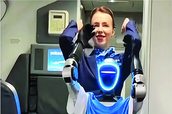 رونمایی از اولین مهماندار رباتیک در روسیه