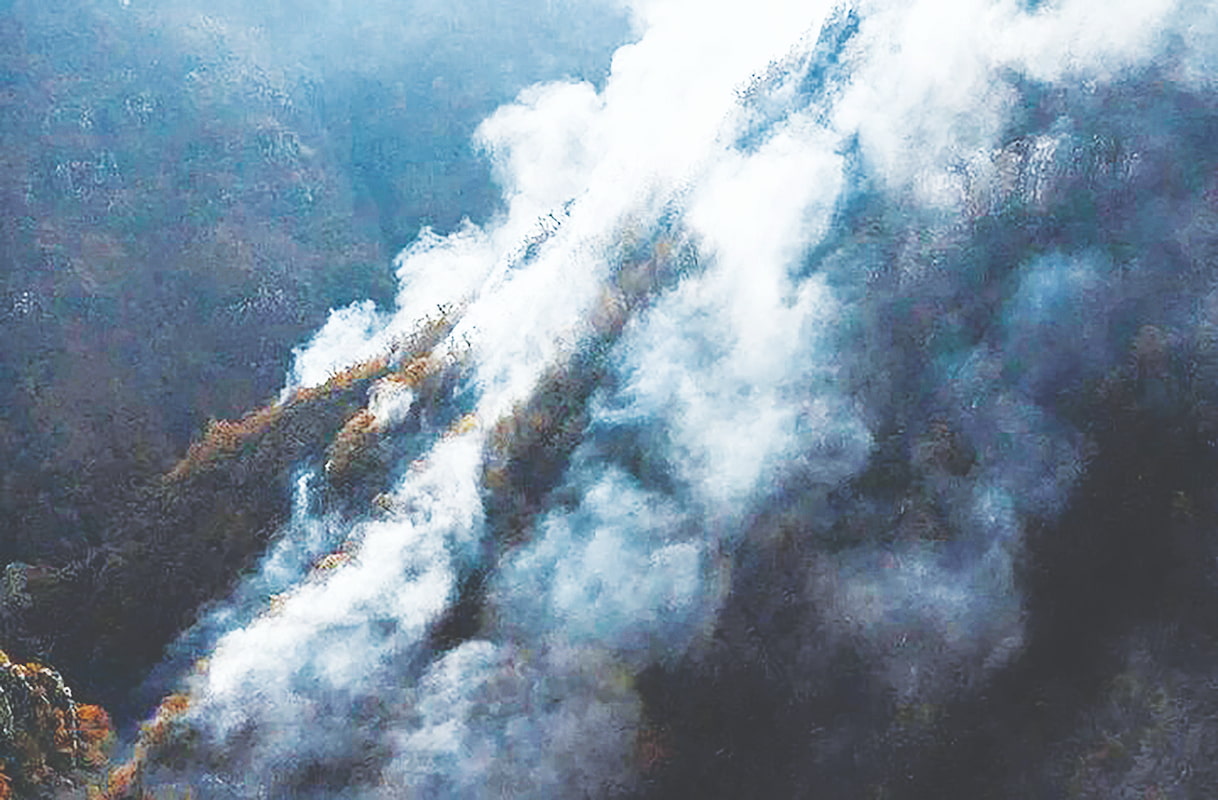 شبی میان برف و آتش