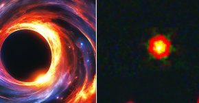 شکار سیاه‌چاله‌ای ۱۰۰میلیون‌برابر خورشید