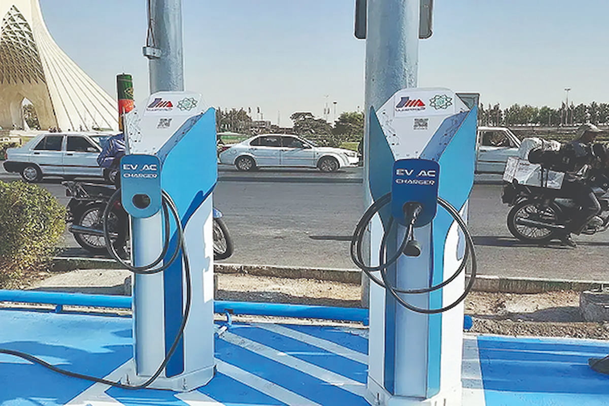 طرح افزایش ایستگاه‌های شارژ خودروهای برقی