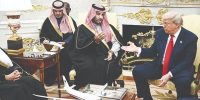 مشاجره بن‌سلمان با ترامپ