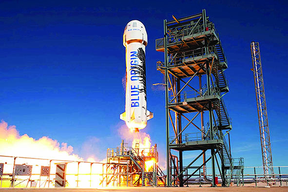 موشک «نیو گلن» در آستانه ماموریت مریخ ناسا روشن شد