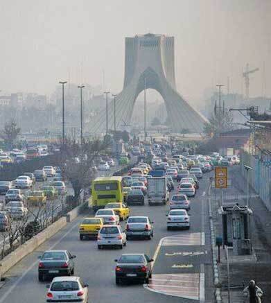 آسمان غبارآلود تهران؛ پیش بینی وضعیت هوای ناسالم برای گروه‌های حساس