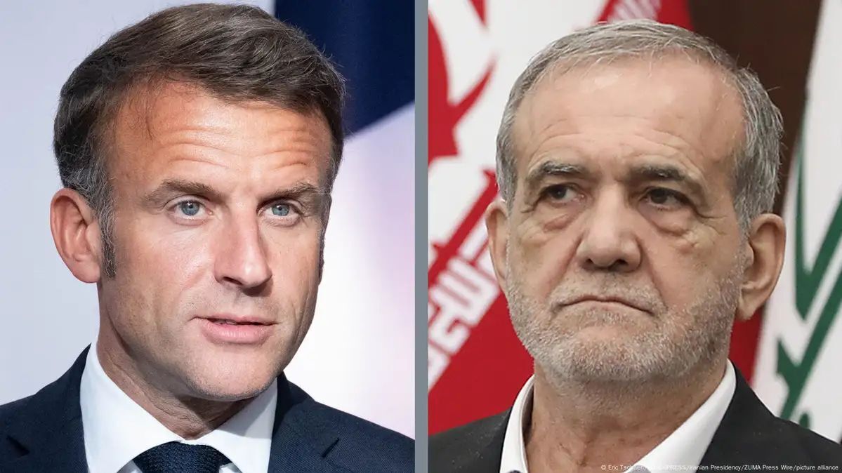 پزشکیان به مکرون: ایران همواره در مسیر گفت‌وگو است