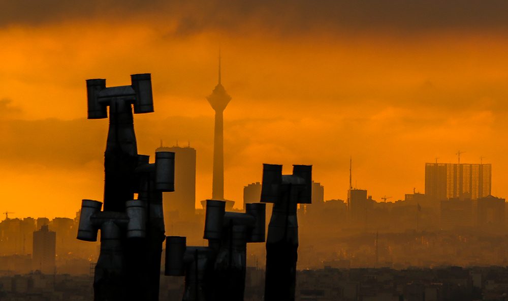 آلودگی هوای تهران به سطح ناسالم و قرمز رسید