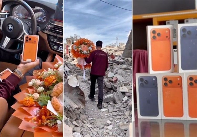 فاجعه انسانی یا نمایش تجمل؟؛ فروش آیفون۱۷ در غزه، اما خانواده‌ها گرسنه