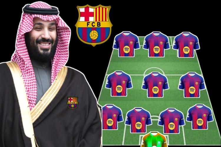 بن‌سلمان برای خرید بارسلونا ۱۰ میلیارد یورو روی میز گذاشت