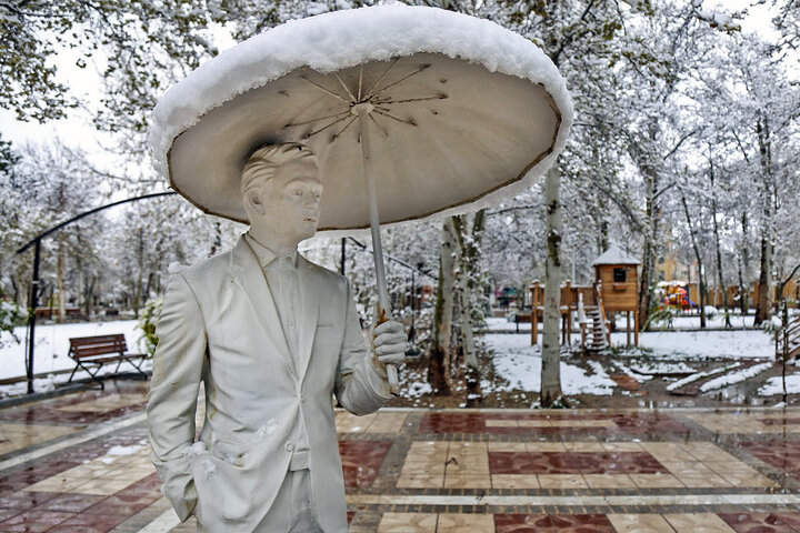 هشدار زرد هواشناسی؛ بارش برف و باران و وزش باد شدید تهران را می‌لرزاند