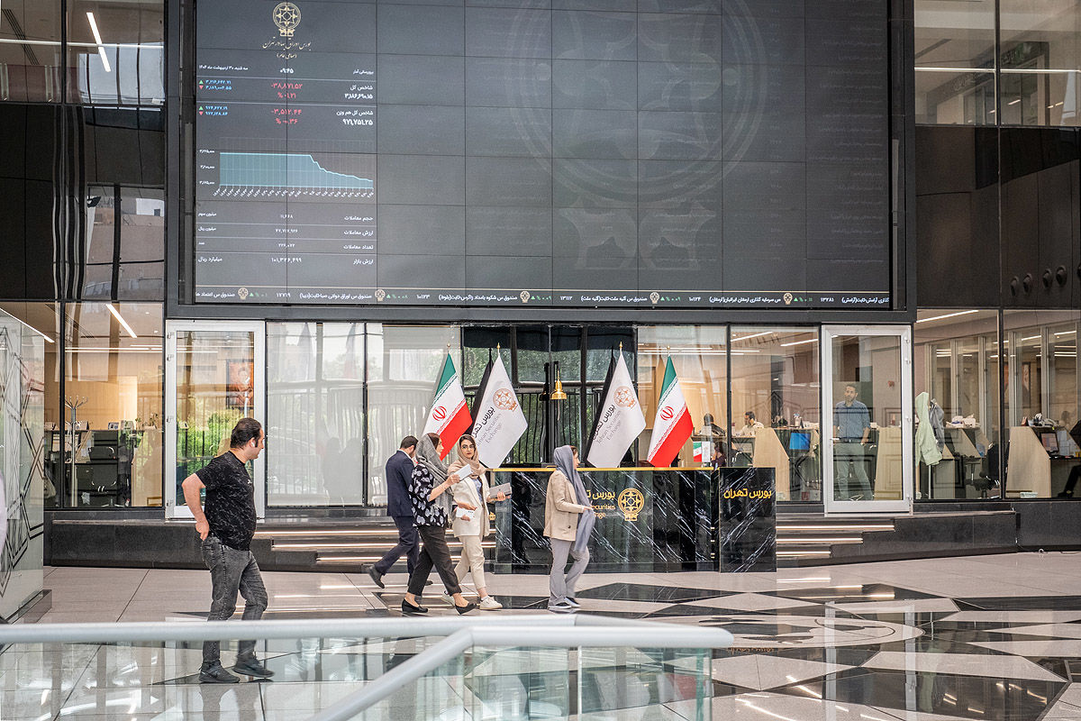 توقف بورس با فشار فروشندگان