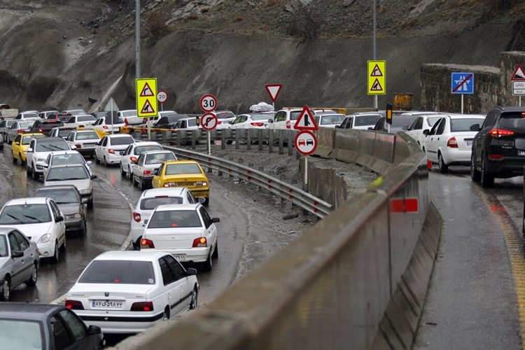رانندگان بخوانند؛ ممنوعیت تردد در جاده چالوس تا (۲ دی‌ماه)+جزئیات
