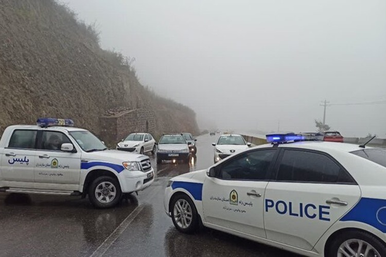 وضعیت راه‌های شمالی؛ جاده چالوس  از این ساعت یک طرفه می‌شود