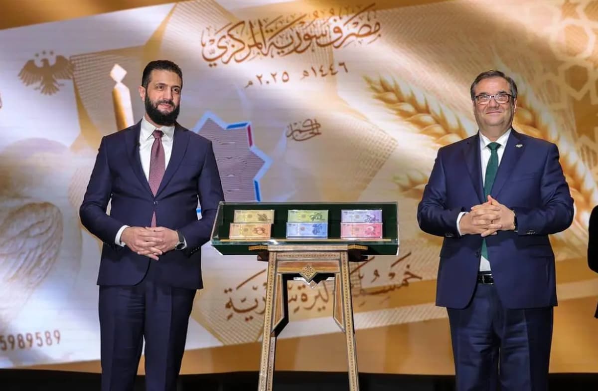 الجولانی از اسکناس جدید سوریه رونمایی کرد