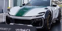 سوپراسپرت سبز و سفید پلیس دبی؛ فراری منصوری با ظاهر فضایی! سوپراسپرت سبز و سفید پلیس دبی؛ فراری منصوری با ظاهر فضایی!