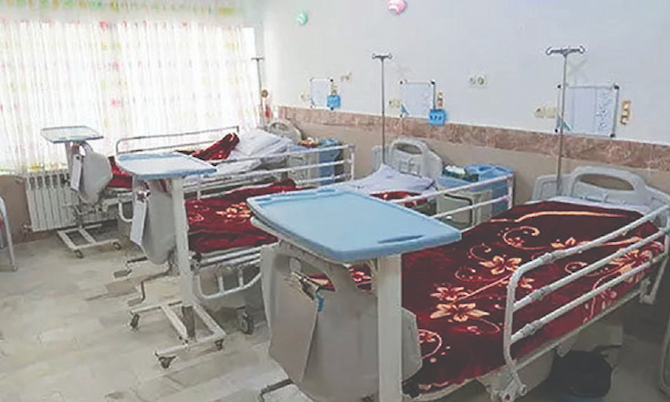 فرسایش ۴۰هزارتخت بیمارستانی