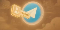 تلگرام ورود بدون رمز را با Passkey فعال کرد تلگرام ورود بدون رمز را با Passkey فعال کرد