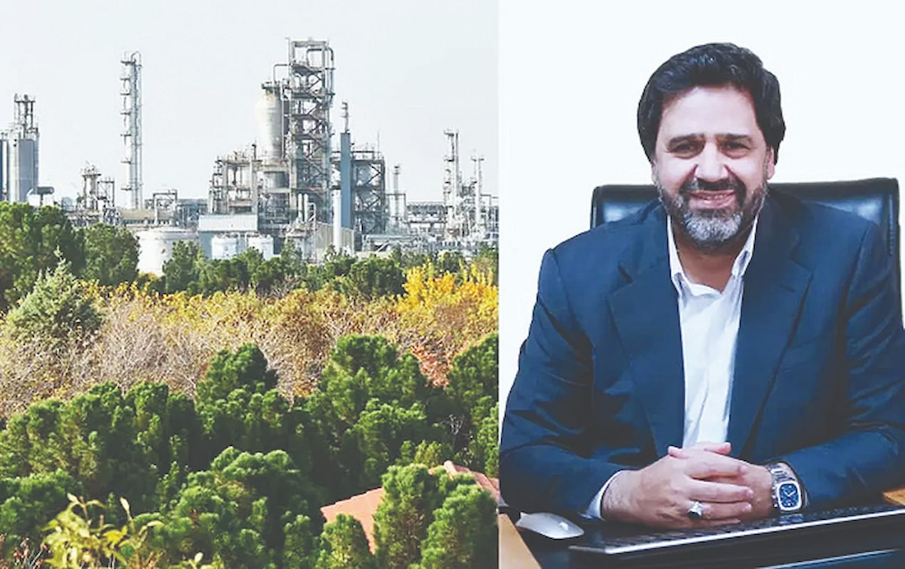 قدردانی از مدیرعامل پتروشیمی تبریز در کنگره بین‌المللی شهر سبز