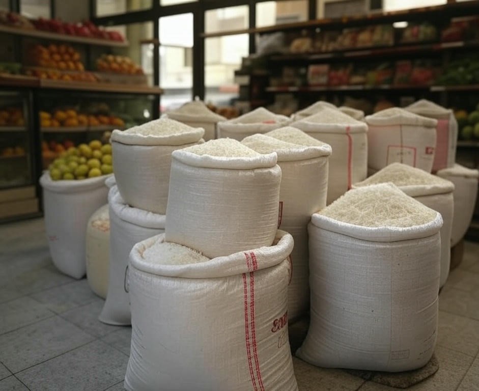 نرخ جدید برنج درمیادین تره بار اعلام شد