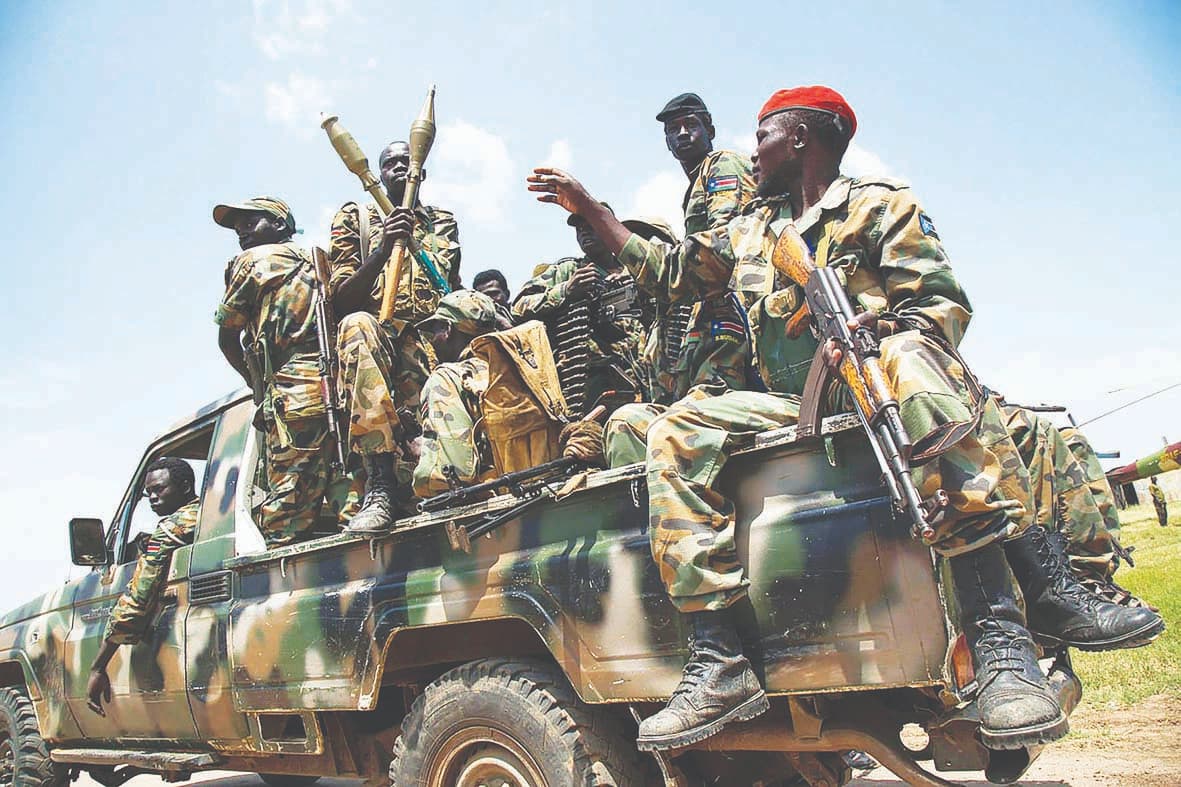 مزدوران کلمبیایی در جنگ داخلی سودان