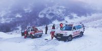 مفقود شدن ۱۴ نفر در برف و بوران