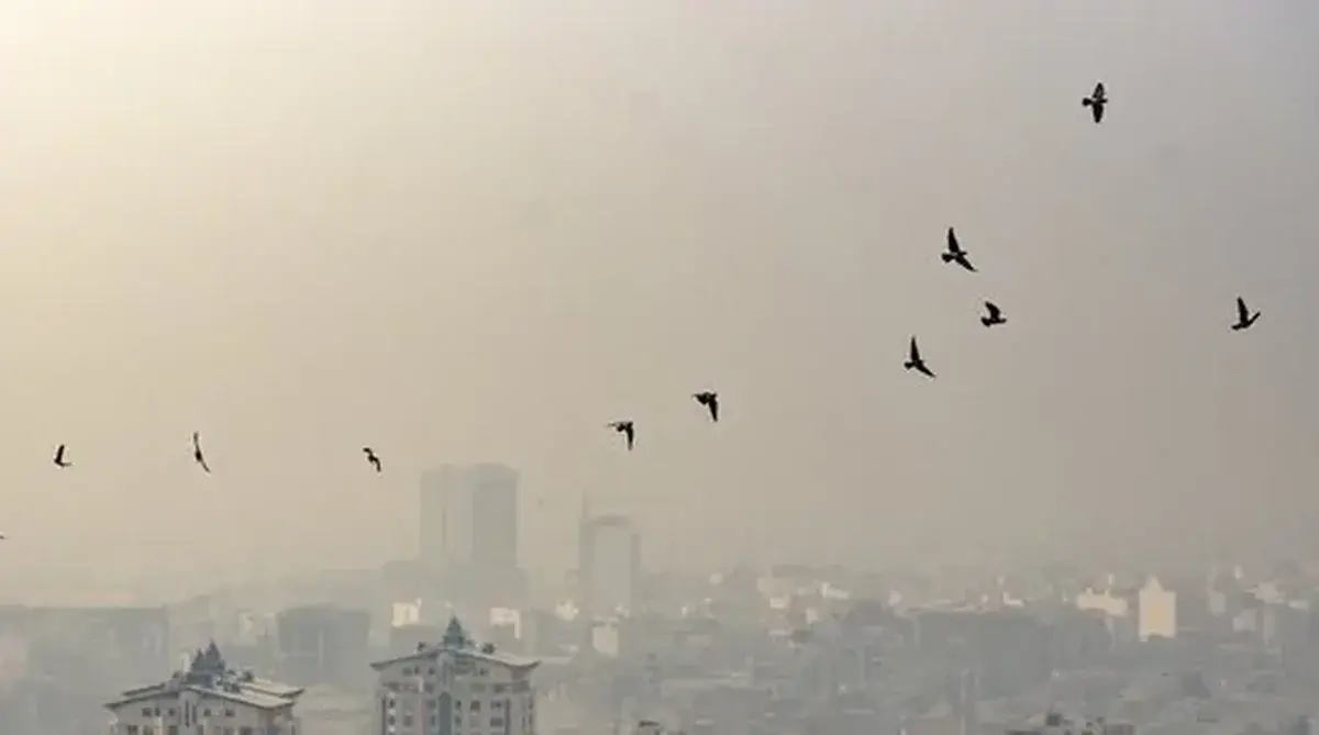 وضعیت هوای تهران؛ ذرات معلق ۲.۵ میکرون همچنان بالاست